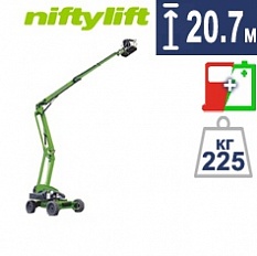 Аренда гибридного подъемника Niftylift HR 21DE